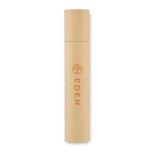 Bolígrafos Promocionales Ecológicos Portátiles con Tubo de Papel Kraft, Regla de Madera, Sacapuntas, Logotipo Personalizado Impreso en Serigrafía - Product Image 4