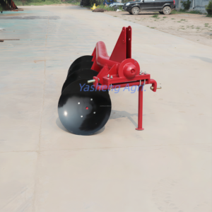 Charrue à disques ronde à 4 disques pour tracteur MF 60-90 CV, attelage 3 points, profondeur de travail 30 cm - Product Image 6