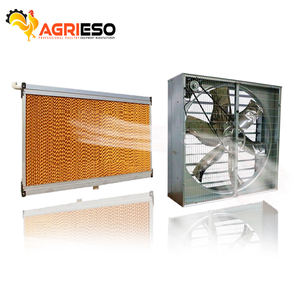 Günstiger Preis Honeycomb <span class=keywords><strong>Cooling</strong></span> <span class=keywords><strong>Pad</strong></span> Broiler Gewächshaus Geflügel Verdunstung skühl kissen Braun/Grün/Schwarz Waben wasser pads - Product Image 4