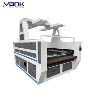 1800*2000mm Kích thước quét lớn CCD máy ảnh băng tải Bảng tự động cho ăn vải cắt laser - Product Image 2