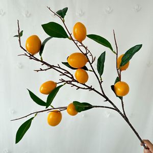 Ramas de Limón Artificiales Queyiyi de 30cm-100cm para Decoración de Bodas y Hogar - Product Image 2