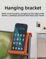 Support de téléphone portable en silicone, support de bureau portable pour tablette et ordinateur portable, créatif, flexible, pliable, déformable, DIY, pour personne paresseuse