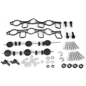 059198212 059129711CK 059129712BQ collettore di aspirazione Kit di riparazione Flap vortice per Audi A4 A6 A8 Q7 VW Phaeton <span class=keywords><strong>Touareg</strong></span> 2.7 3.0 <span class=keywords><strong>TDI</strong></span> <span class=keywords><strong>V6</strong></span> - Product Image 1