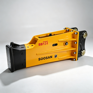 Martillo Hidráulico Silencioso Tipo Caja SOOSAN SB131 para Demolición de Roca, para Excavadoras de 30-38 Toneladas - Product Image 1