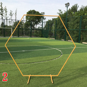 Custom Birthday Garden Decoration Party Events Balloon Flower Background Arch <b>Frame</b> Stand Metal Hexagonal Wedding Arch <b>Backdrop</b> - Product Image 4