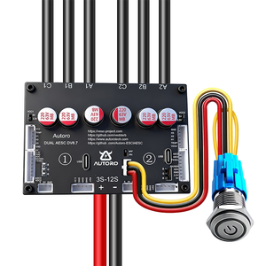Contrôleur de vitesse Autoro DV6.7 Dual Drive ESC VESC V6, Benjamin ESC pour E-Skateboard, bateau, voiture RC, K64 - Product Image 1