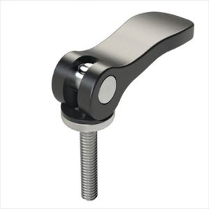 Poignée en aluminium noir CNC haute précision, levier de verrouillage à came réglable, pour perçage et brochage, fournisseur d'usine du Guangdong - Product Image 4