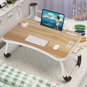Table de chevet, petit <span class=keywords><strong>bureau</strong></span>, essentiel pour le dortoir, <span class=keywords><strong>lit</strong></span> superposé, <span class=keywords><strong>bureau</strong></span> pour ordinateur portable pliable pour personne paresseuse - Product Image 5