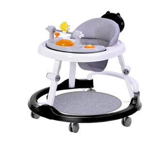 Trotteur Bébé Multifonctionnel Anti-O-Leg Anti-Chute Anti-Renversement en Plastique, Capacité de Charge 10KG, Aide à la Marche pour Fille et Garçon, Assise - Product Image 1