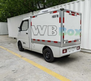 Camión Refrigerado Comercial con Caja Refrigerada Multi-Temperatura y Aire Acondicionado para el Transporte de Hielo, Vegetales y Carne - Product Image 5