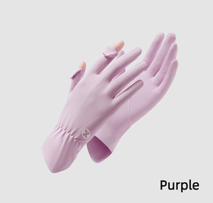 Guantes de seguridad de protección solar UV para mujer de verano, guantes de pantalla táctil para deportes al aire libre, conducción, pesca, guantes de trabajo