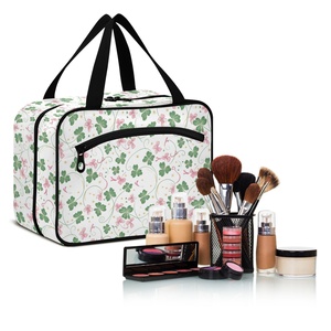 Custom Logo Large Capacity Zipper Fashionable Hanging Travel <b>Toiletry</b> Bag Women Cosmetic Wash <b>Storage</b> Travel Bag - Product Image 6