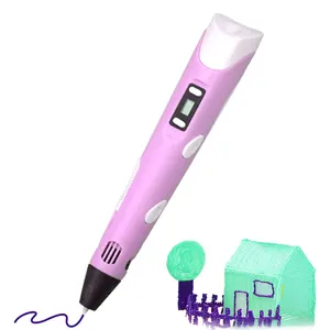 Hot Sale Fancy Skywriter Paint Printing Eiffel Tower Promotional Kids Play Toys Interactive Drawing Children'S Pens 3D Pen