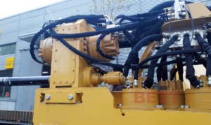 CE düşük hız yüksek tork radyal pistonlu Motor ile yatay yönlü sondaj kulesi MS18 hidrolik Motor için mil motoru - Product Image 6