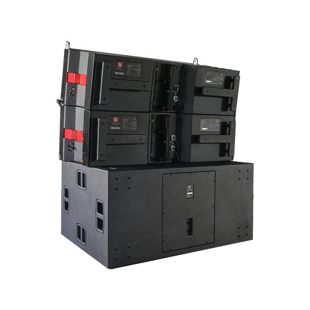 Pro Sound Line Array Speaker System for Large Venues and Concert Halls