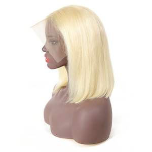 Pelucas de encaje completo para mujeres negras, cabello humano virgen sin procesar, con cutícula, <span class=keywords><strong>2022</strong></span> - Product Image 3