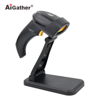 Escáner de Códigos 1D y 2D Inalámbrico Bluetooth 2.4G Confiable, con Cable, Portátil, para Supermercados, Almacenes, Inventario, Compatible con Teléfonos y Mac