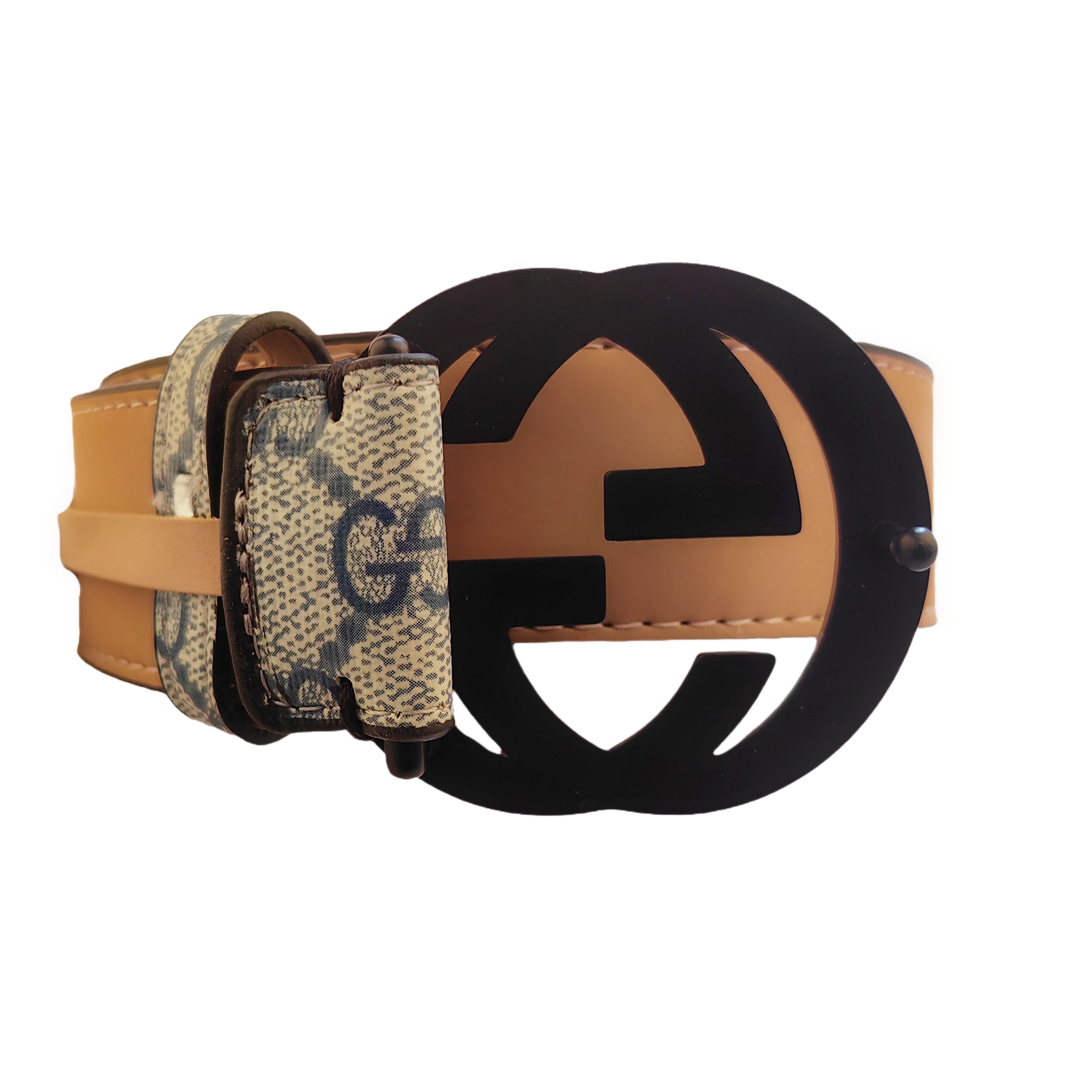 3.8cmWhite-Black buckle