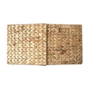 スカラップバスケットウォールフルーツジュート13 X収納キューブウィッカー分割服ハンパーラタンバスケットベビーギフトハンパーメール - Product Image 6