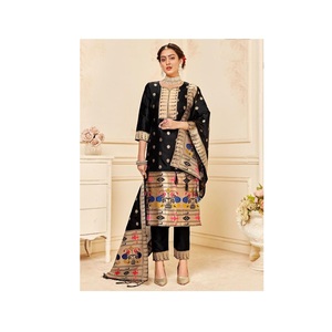 Prix d'usine en gros, robe Paithani cousue pour mariage et fête, costume Salwar disponible au prix de gros - Product Image 1