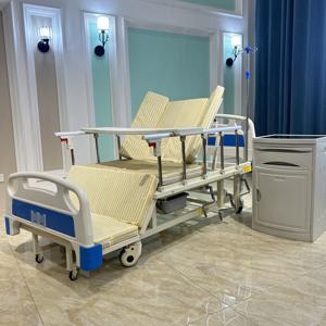 Camas de enfermería manuales de alta calidad, Camilla médica ICU para uso en hospitales domésticos, certificado ISO, hecho de Metal, plástico, acero, madera ABS - Product Image 3