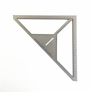 Règle triangulaire multifonctionnelle en acier inoxydable, nouveau type, outil de mesure rapide et facile pour les poseurs de carrelage de sol, carreaux à motifs - Product Image 2