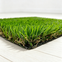 Gazon artificiel réaliste et résistant à l'usure pour aménagement extérieur et intérieur, tapis de gazon synthétique pour la décoration de jardin, cour et terrasse