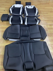 Fundas de Asiento Personalizadas para Accesorios de Auto, para 5 Asientos, Cuero de Lujo, Compatibles con <span class=keywords><strong>Honda</strong></span> Civic, <span class=keywords><strong>CRV</strong></span>, Accord, HRV, HR-V, Hilux, Aygo, Yaris - Product Image 1