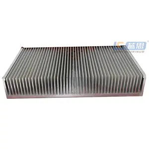Manufacturers Produce Custom Profile Heatsink Densely Toothed High-Power Aluminum Profile Electronic Variable Frequency Heatsink
