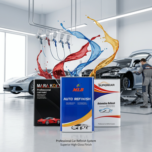 MLB High Gloss Auto Refinish Clear Coat Hardener <strong>Thinner</strong> Anti-Scratch Acrylic Varnish for Car <strong>Body</strong> Repairing - Product Image 1