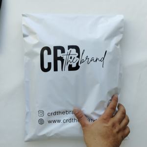 Sac d'expédition personnalisé pour vêtements, sac d'expédition écologique biodégradable, sac de courrier poly, sac d'emballage avec logo imprimé - Product Image 2