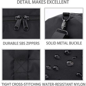 Bolsas de Viaje Deportivas Baratas al por Mayor, con Logotipo Personalizado, Bolsillos Laterales de Malla, Correa de Mano, Tipo Duffel - Product Image 2