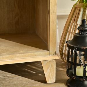 Meuble de rangement antique en bois massif INNOVA Home Living Room Farmhouse Accent avec porte vitrée pour entrée, appartement, hôtel - Product Image 6