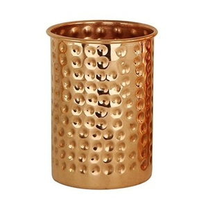 Support de brosse à dents en gros, dernier Design de décoration fantaisie de luxe moderne, support de brosse à dents en cuivre mat fini décoratif - Product Image 3