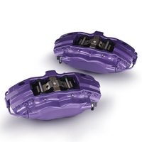 Sistema de Frenos Tuning Racing, Calibradores de Freno Delanteros y Traseros TSL F50 F40 de 4 Pistones, Disco de 355-380 mm para Nissan Frontier Tiida Qashqai Xterra