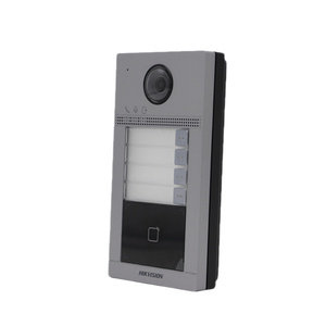 Original HIK DS-KV8413-WME1(C) 4 Buttons Metal Villa Door Station 2MP IR light for Apartment Home <b>Security</b> Door Station - Product Image 3