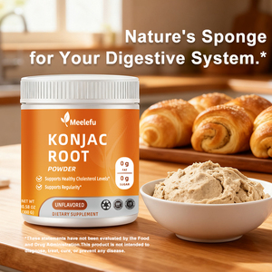 OEM ODM Racine de Konjac Faible en calories et riche en fibres Contrôle de la satiété fort Contrôle du poids Extrêmement riche en fibres alimentaires - Product Image 6