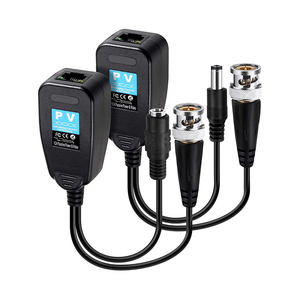 Adaptateur émetteur Ethernet RJ45 AHD <span class=keywords><strong>BNC</strong></span> vers 1080P <span class=keywords><strong>HD</strong></span>, câble vidéo Balun à paire torsadée - Product Image 1