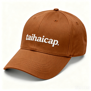 Outdoor Style <strong>Khaki</strong> 6-Panel Baseball <strong>Hat</strong> with 3D Embroidery 100% Cotton Metal Buckle Closure Unisex Adult - Product Image 4