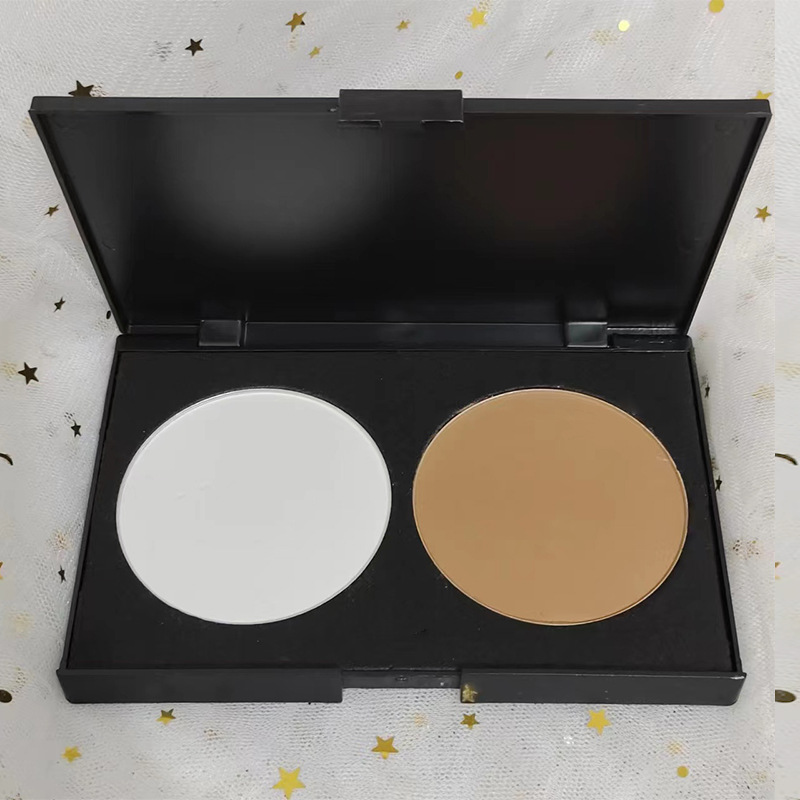Contouring de dos tonos [blanco + marrón claro]