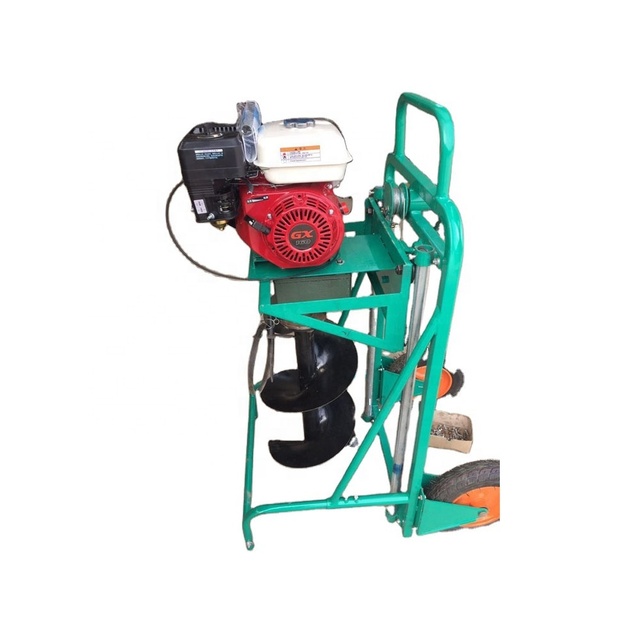 Carbon Steel Endless Soil Drill Auger, Ground Hole Drill Earth Auger