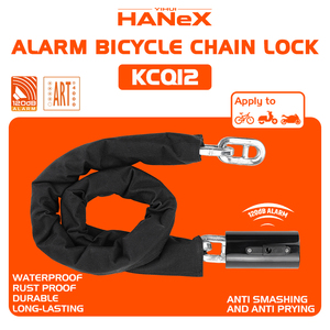 <span class=keywords><strong>Antivol</strong></span> à chaîne en acier robuste et étanche pour vélos, scooters, motos et vélos électriques <span class=keywords><strong>avec</strong></span> <span class=keywords><strong>alarme</strong></span> et clé - Product Image 4