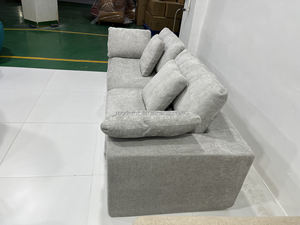 أريكة زاوية فاخرة بتصميم مضغوط بالتفريغ الهوائي لغرفة المعيشة، أثاث منزلي على شكل حرف L بدون إطار، طقم أريكة من الصين - Product Image 3