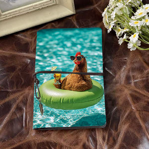 Cuaderno A6 de estilo Vintage, papel grueso de 160 páginas, regalo pensativo <span class=keywords><strong>para</strong></span> asistentes a reuniones de gestión de operaciones con sol de <span class=keywords><strong>pollo</strong></span> - Product Image 2