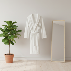 Albornoz de Felpa Gruesa y Suave <span class=keywords><strong>al</strong></span> por Mayor para Hombre y Mujer, Bata Larga Cálida de Otoño-Invierno, Ropa de Estar por Casa y Camisón para el Hogar y Hotel - Product Image 3