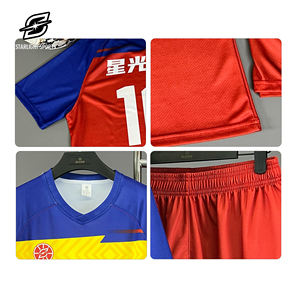 قميص رياضي مخصص بشعار الراعي من البوليستر للأندية وكرة القدم للرجال، ملابس تدريب رياضية سريعة الجفاف وقابلة للتنفس مع اسم اللاعب - Product Image 5