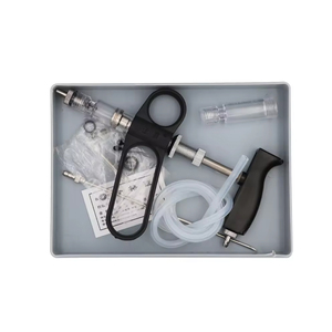 Seringue vétérinaire automatique noire réglable de type S avec une capacité de 2 ml, durable pour l'utilisation animale - Product Image 5
