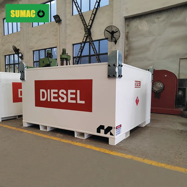 Wholesale new design carbon steel Ibc tank diesel fuel cube tank