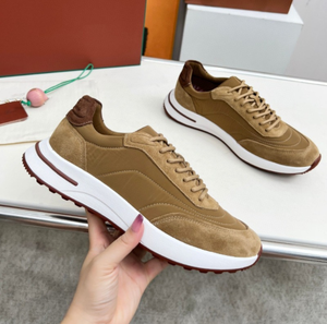 <span class=keywords><strong>Chaussures</strong></span> de sport décontractées en cuir pour hommes, design de luxe, style LP, <span class=keywords><strong>chaussures</strong></span> de marche pour le week-end - Product Image 2