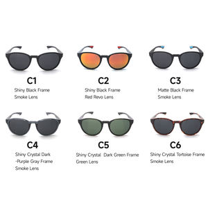 Lunettes de soleil de randonnée polarisées de style tendance de marque privée haut de gamme Lunettes de sport de baseball TR90 avec logo personnalisé pour hommes - Product Image 6